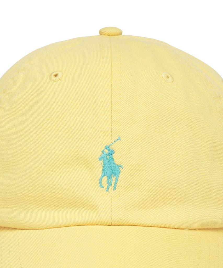 Кепка-бейсболка POLO RALPH LAUREN из хлопка чинос - Желтая