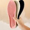 Yousheng 1 Pair Wool Fleece Insoles Foot Pain Relief Soft Thick Warm Winter Inner Soles Shock Absorbing Boots Sports Shoes Insert Liners Cushions