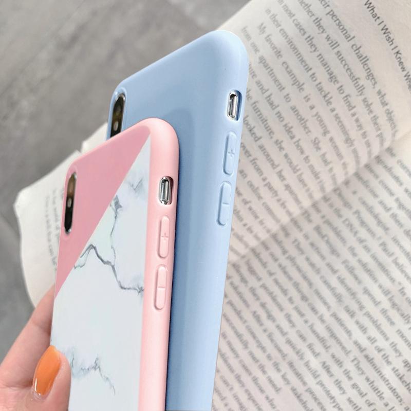 Мягкий силиконовый чехол Flower Marble для Xiaomi Redmi Note 13 Pro 13C Samsung A35 A55 M35 M34 iPhone Huawei Honor 200 Camera Защитный противоударный чехол
