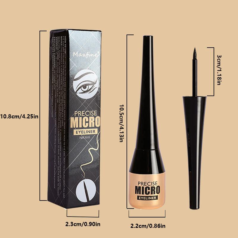 New Ultra-fine Liquid Eyeliner Pen, Waterproof and Smudge-proof, Long-lasting and Quick-drying, European and American Makeup, Smooth and Flowing
