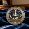 Гравированная памятная монета «Стражи Моря» Challenge Coin, Они Стояли На Страже Сувенир Двусторонняя Коллекционная Монета Подарок для Морского Ветерана Круглая