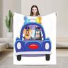 Warm Soft BlanketGirls Boys Picnic Sheriffs Labradors Throw Blanket  Flannel Bedspread For Bedroom Graphic Sofa Bed Cover