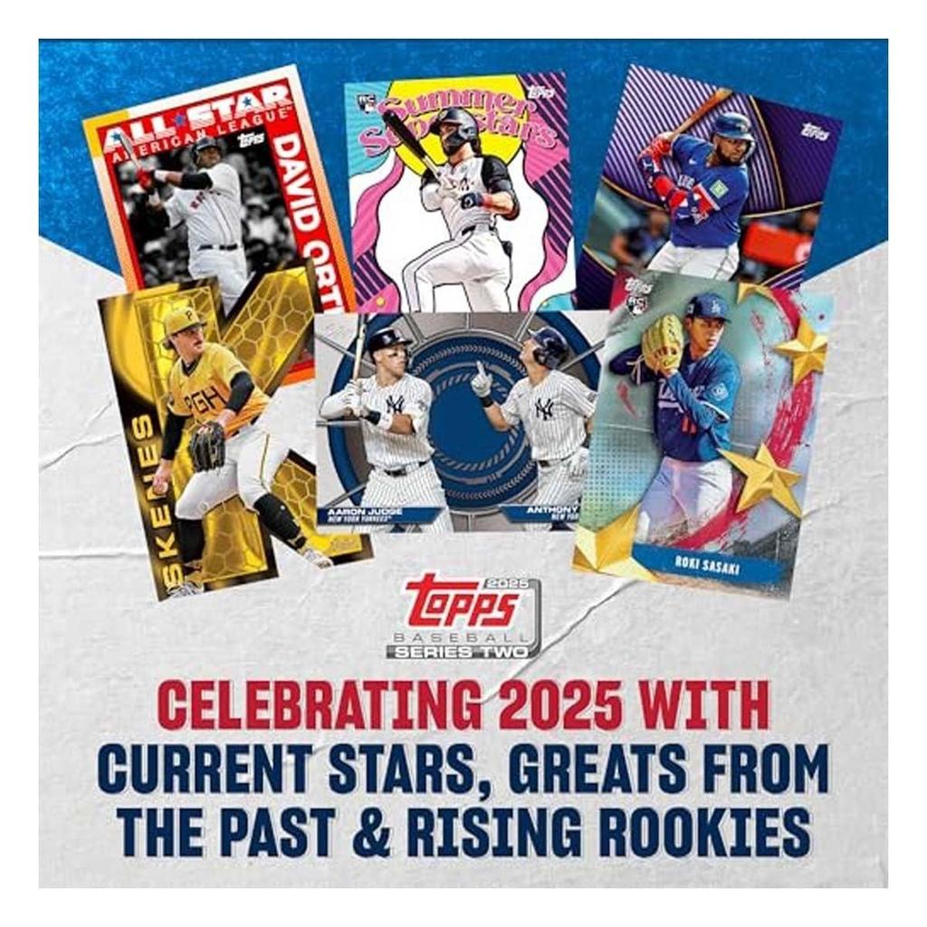 2025 Topps MLB Baseball Series 2 Fat Pack (36 cards per pack)