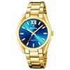 Montre - Festina - F20640-8 - Acier Doré - Cadran Bleu - Étanchéité 5 ATM