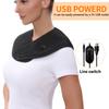 Electric Heated Shawl Scarf 3 Constant Temp Modes Shoulder Neck Back Muscle Relaxation Winter Warmth Home Office Essential