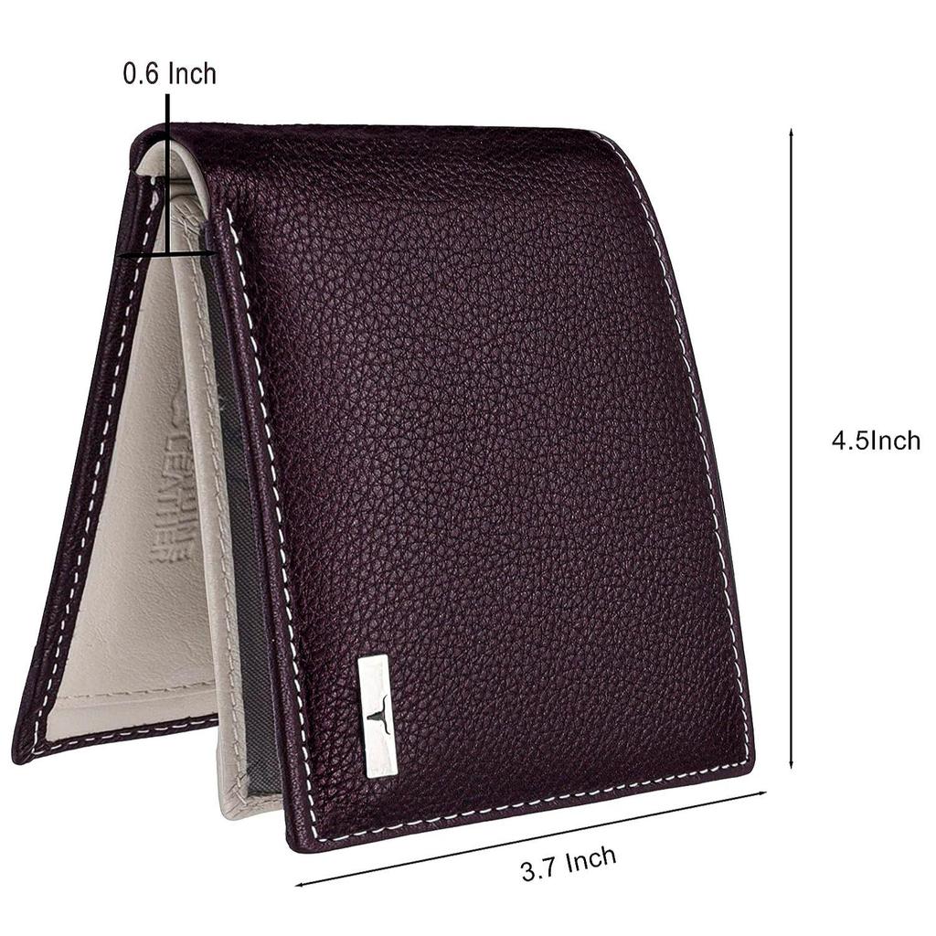 Мужской кожаный кошелек Kyle Brown/Sand