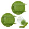 Sprouting Lid with Stand Bean Sprouting Lid for Mason Jars BPA Free Plastic Sprout Maker Kit Easy Seeds Germination Tools for Alfalfa Broccoli Salad