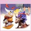 Delightful Pvc Psyduck And Gengar Cute Character Models For Car Decorations 9cm