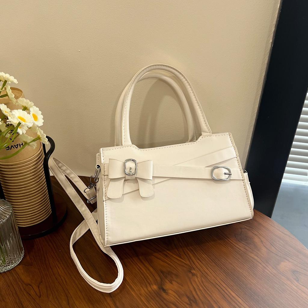 Simple Casual Commuting Women's Bag New Trendy and Fashionable Small Square Bag Korean Style Handbag Bag Feel Underarm Bag Women