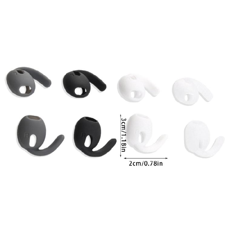 Гибкие Мягкие Эргономичные Насадки-Вкладыши Чехлы Защитные Рукава Повышающие Стабильность Звука Подходят для Наушников Buds 3