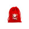 Christmas Snowman Elk Santa Claus Xmas Tree For Candy Cookies Red Wrapping Packaging MIT