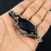 Black Onyx Jewelry, 999 Copper Wire Wrapped Pendant Handmade Gemstone Jewelry, Gifts For Wife Brand New Pendant