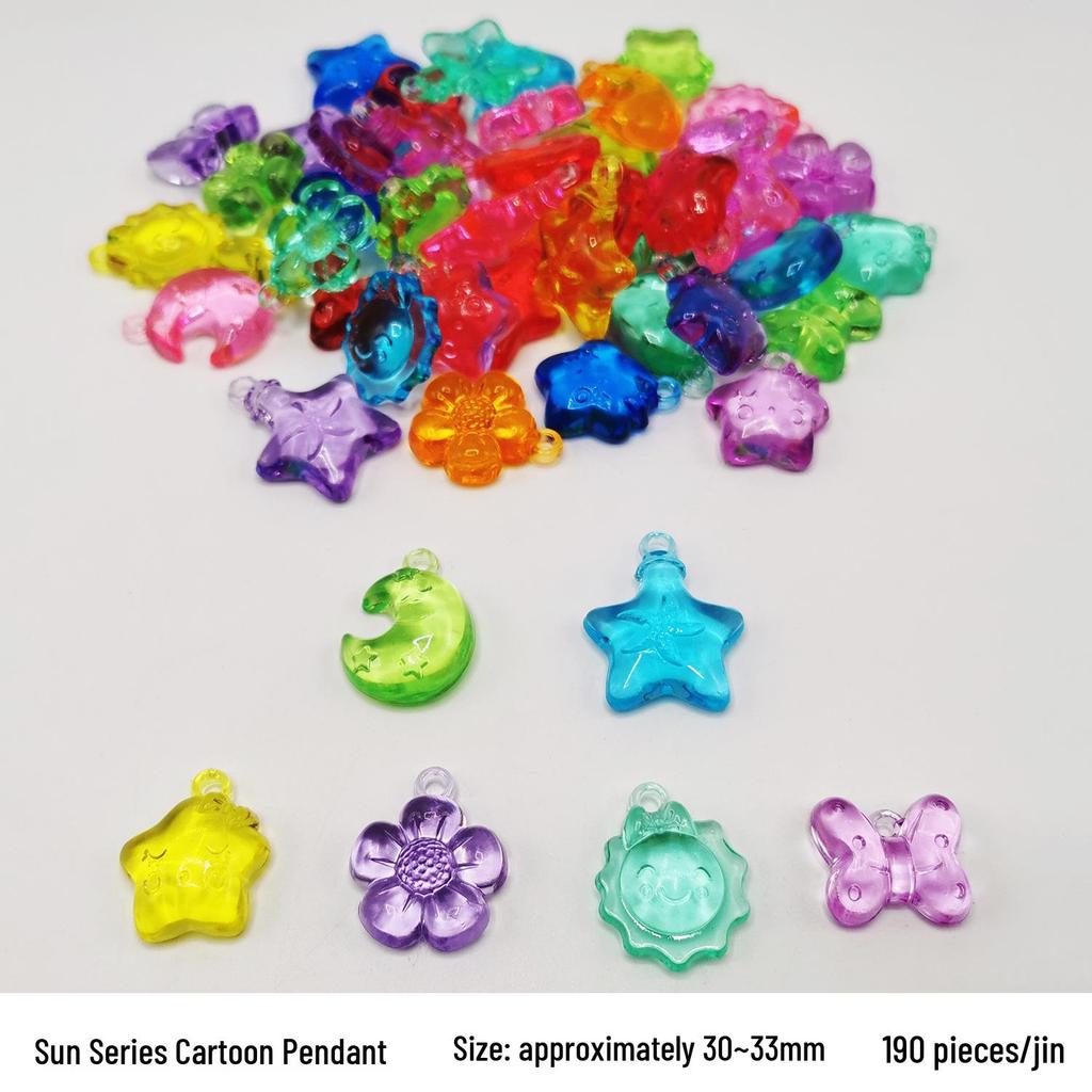 Colorful Mini Acrylic Milk Bottle Cartoon Ornaments - Cute Handmade DIY Decorative Accessories