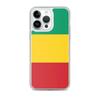 Coque iPhone - Drapeau Guinée - iPhone 14 Pro Max - Souple - Multicolore - Verticale