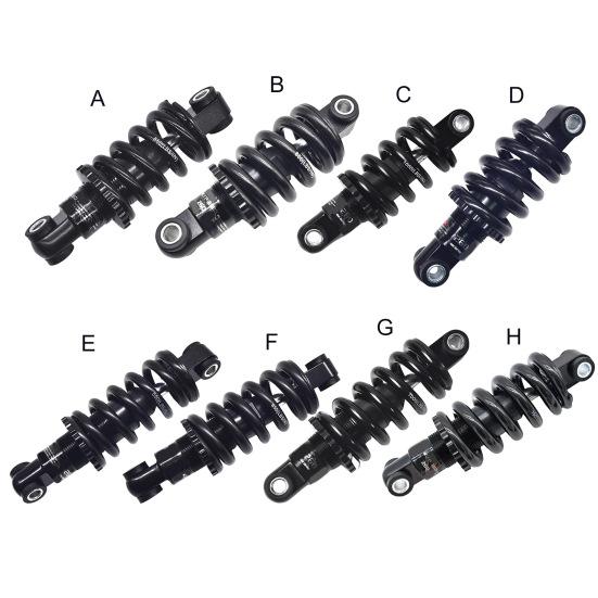 12.5/15СМ Пружинный амортизатор для горного велосипеда 550/850/1000/1500Lbs Регулируемый амортизатор задней подвески для скутера и складного велосипеда