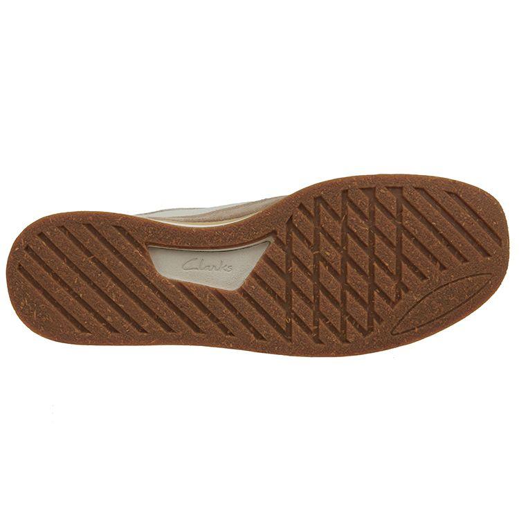 Clarks Craft Run Lace Ретро Повседневные Беговые Кроссовки Мужские кеды Бежевый 261657787