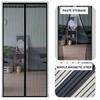 2024 Summer Big Size Door Mesh Curtain Anti-mosquito Nets for Doors Kitchen Curtains Mesh Magnets Separators Screens