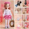 Top Gift Toys Kids Toy 1/6 Dolls Clothes Doll Sweatshirt Outfits Doll Shorts Skirt Handmade Hoodies
