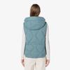 Lacoste Женский стеганый пуховый жилет с капюшоном BF521E-54NBMY