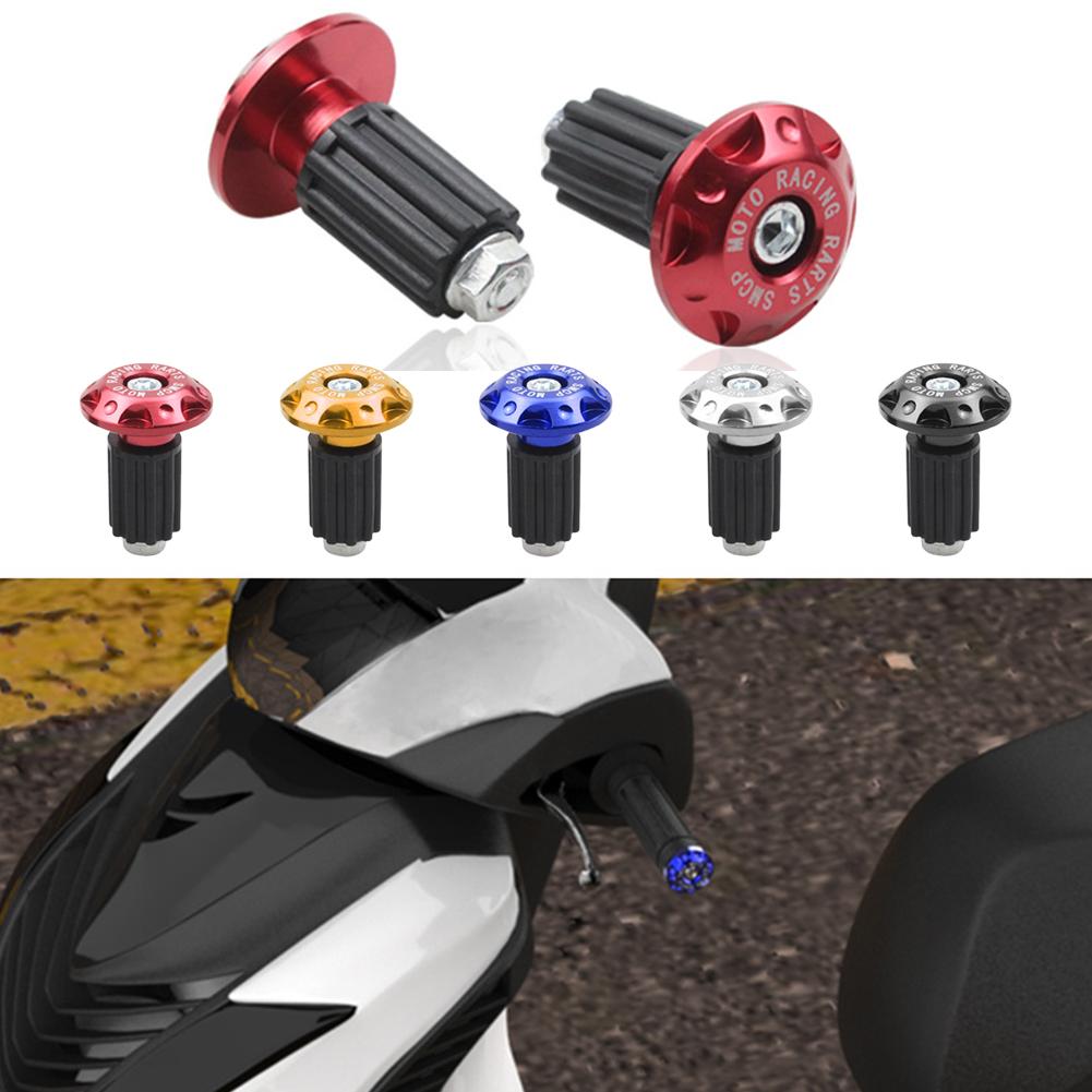 1 пара наконечников руля мотоцикла, заглушки для руля, аксессуары для мотоцикла, заглушки для расширяющейся рулевой тяги мотоцикла