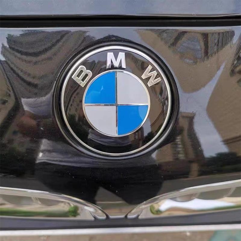 1Pcs 45/74/82mm Auto Car Styling Emblem Badge Front Rear Trunk Logo Sticker For BMW M2 M3 E46 E39 E38 E90 E60 F10 F30 Z3 X3 X5