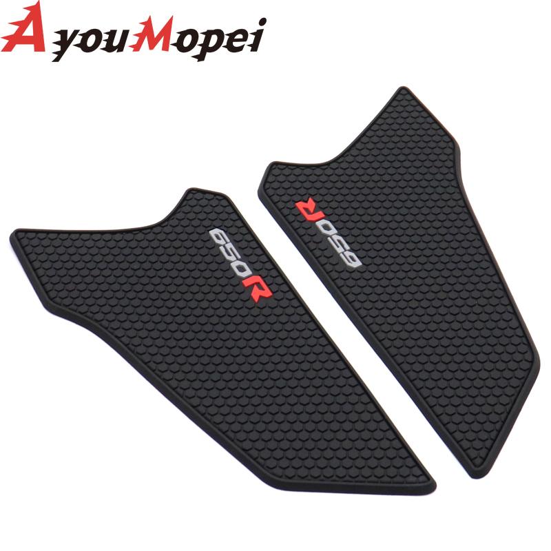 Tank Grip Pads For HONDA CBR650R CB650R 2019-2024 cbr 650 r cb 650r Protector Sticker Traction Tank Pad Side 3D