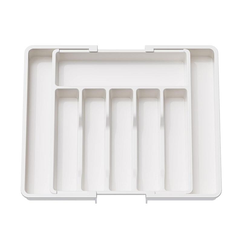 Держатель-органайзер для серебра для вечеринки, регулируемый поднос для посуды для ящиков, расширяемый держатель для столовых приборов, кухонный ящик, поднос для посуды