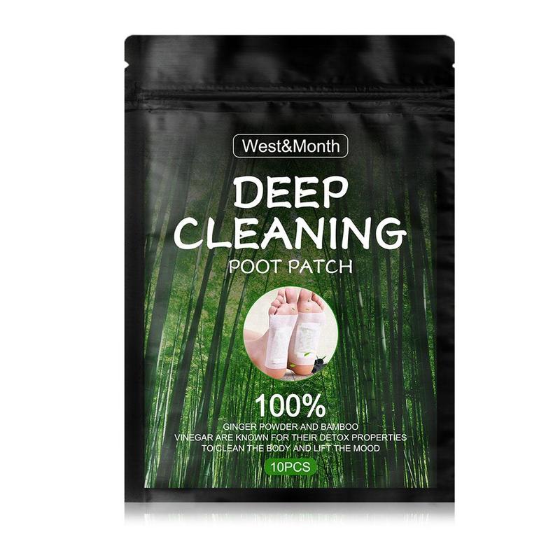 10 шт. Nuubu Detox пластыри для ног, глубоко очищающие подушечки для ног, естественная детоксикация токсинов в организме, похудение ног, улучшение сна, Прямая поставка B6P0