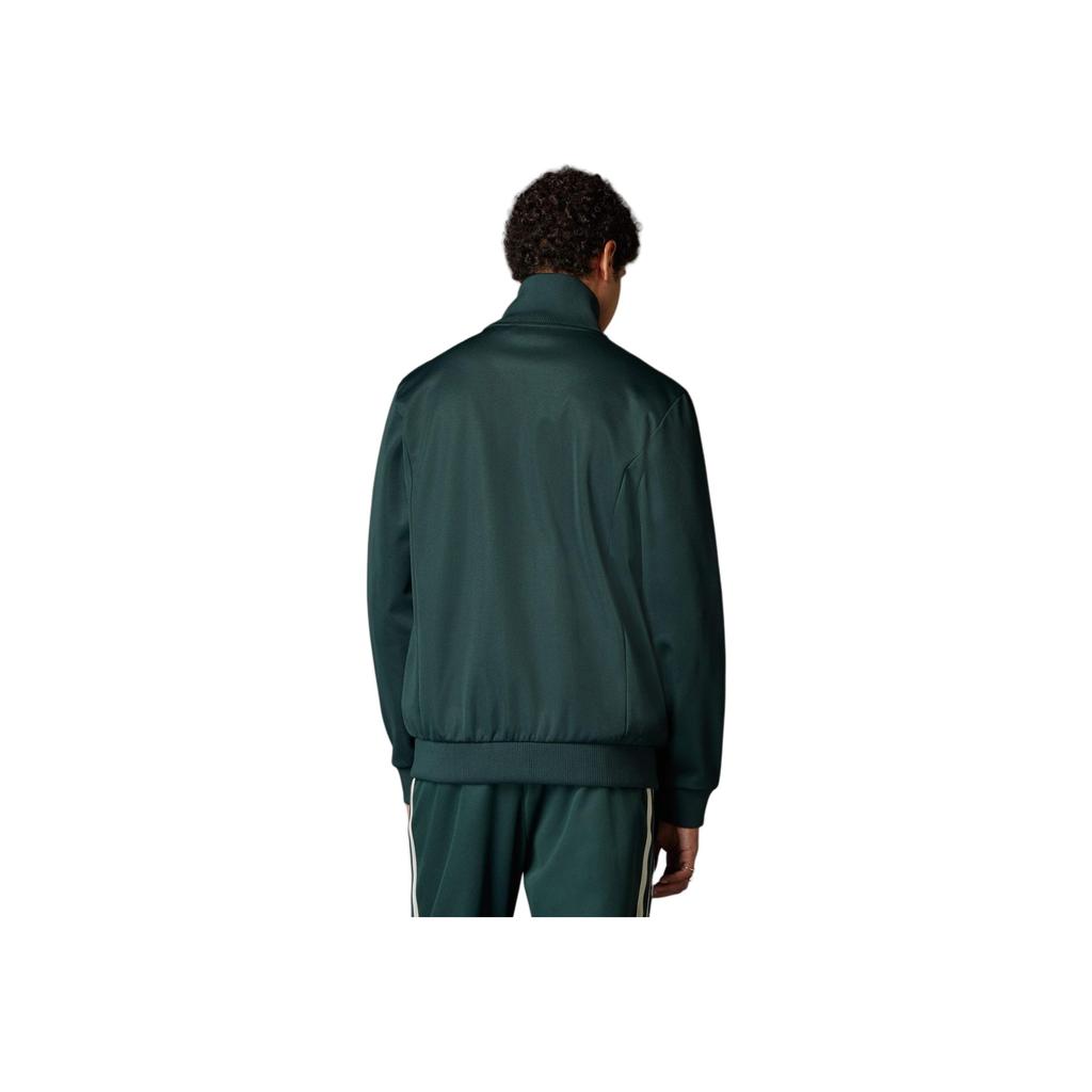 Adidas Bayern Munich Side Stripe Vintage Stand Collar Sports Casual Long Sleeve Jacket Men Jacket Shadow-Green IT4130