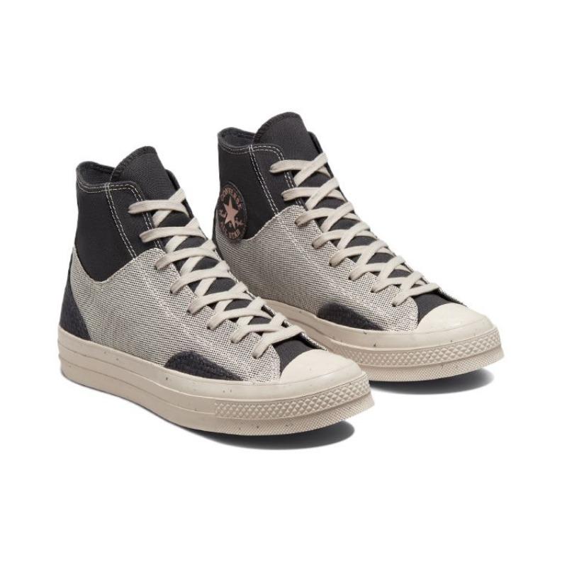 Converse Кеды Chuck Taylor All Star 1970-х Унисекс Высокие Полосатые Серый Черный 172832C