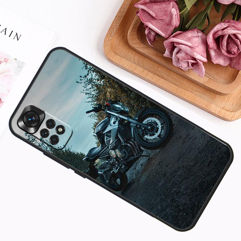 Fashion Motorcycle Man Case For Xiaomi Redmi Note 14 13 12 11 9 10 Pro 9S 10S 11S 12S Redmi 14C 13C 12C 10C Cover