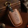 Чехол для ключей от машины для Hyundai Grand Santa Fe IX45 GENESIS EQUUS AZERA 2013 2014 2015 2016, аксессуары, брелок из углеродного волокна