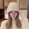 Windproof Beanies Knitted Ear Warmer Cap Casual Hip-hop Bonnet  Women