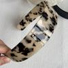 Винтажный черепаховый цвет широкий ободок из смолы головные уборы для вечеринок головные уборы для женщин и девочек модный аксессуар