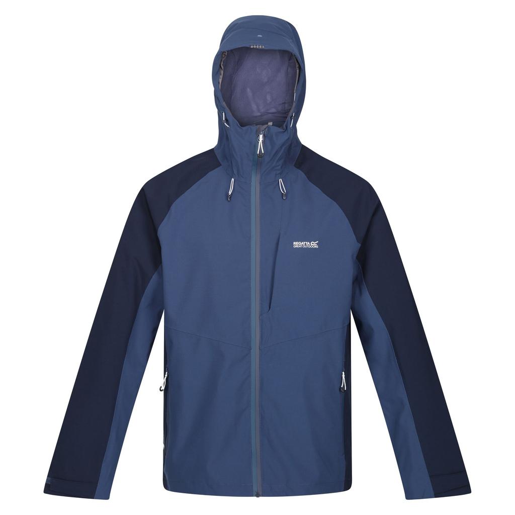 Regatta Mens Britedale Color Block Waterproof Jacket