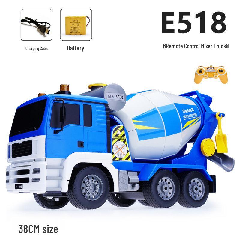 Игрушечный бетономешалка Shuangying E518 с дистанционным управлением, перезаряжаемый, для детского дня рождения