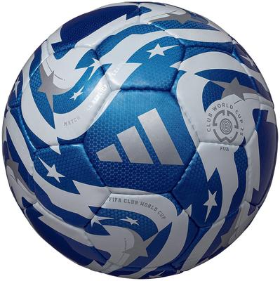 Футбольный мяч Adidas, сертифицированный для начальной школы, Mundial de FIFA 25 ADF414B, размер 4, для школ, клубов, лиги, синий,