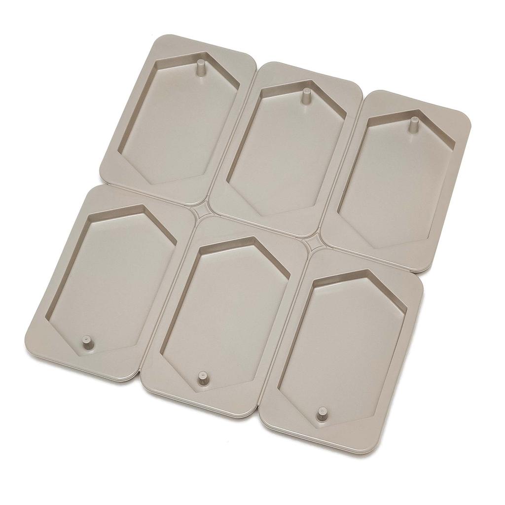 Forma silikonowa do zawieszek zapachowych c x6