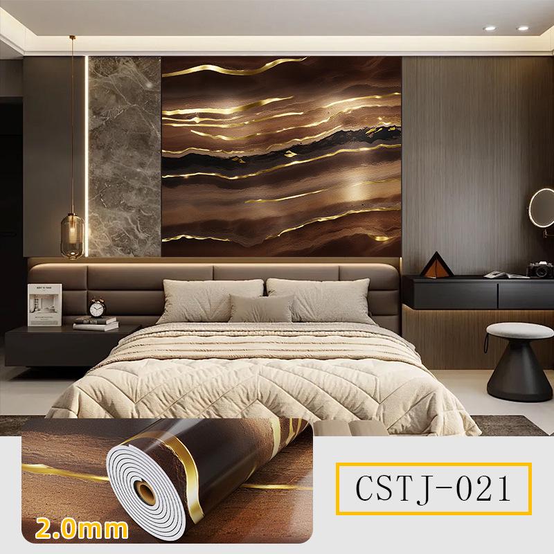 Самоклеящаяся водостойкая мраморная плитка Наклейка на стену для ТВ-фона и декора