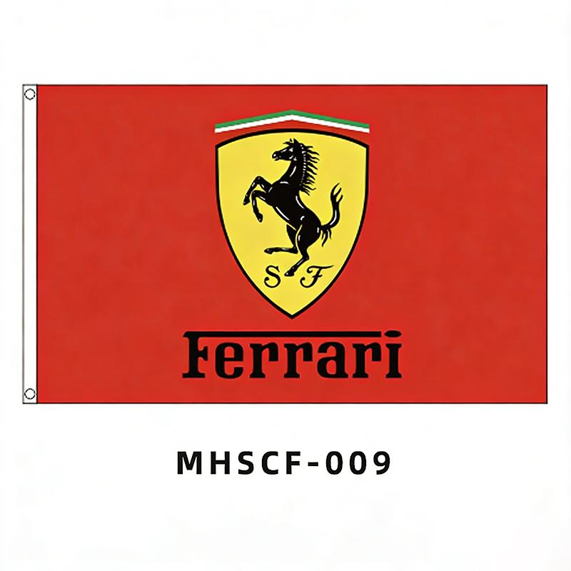 Для Ferrari Мода Классический Спортивный Модификационный Комнатный Настенный Тканевый Флаг для Поддержки Большого Флага Соревнований Поддержка