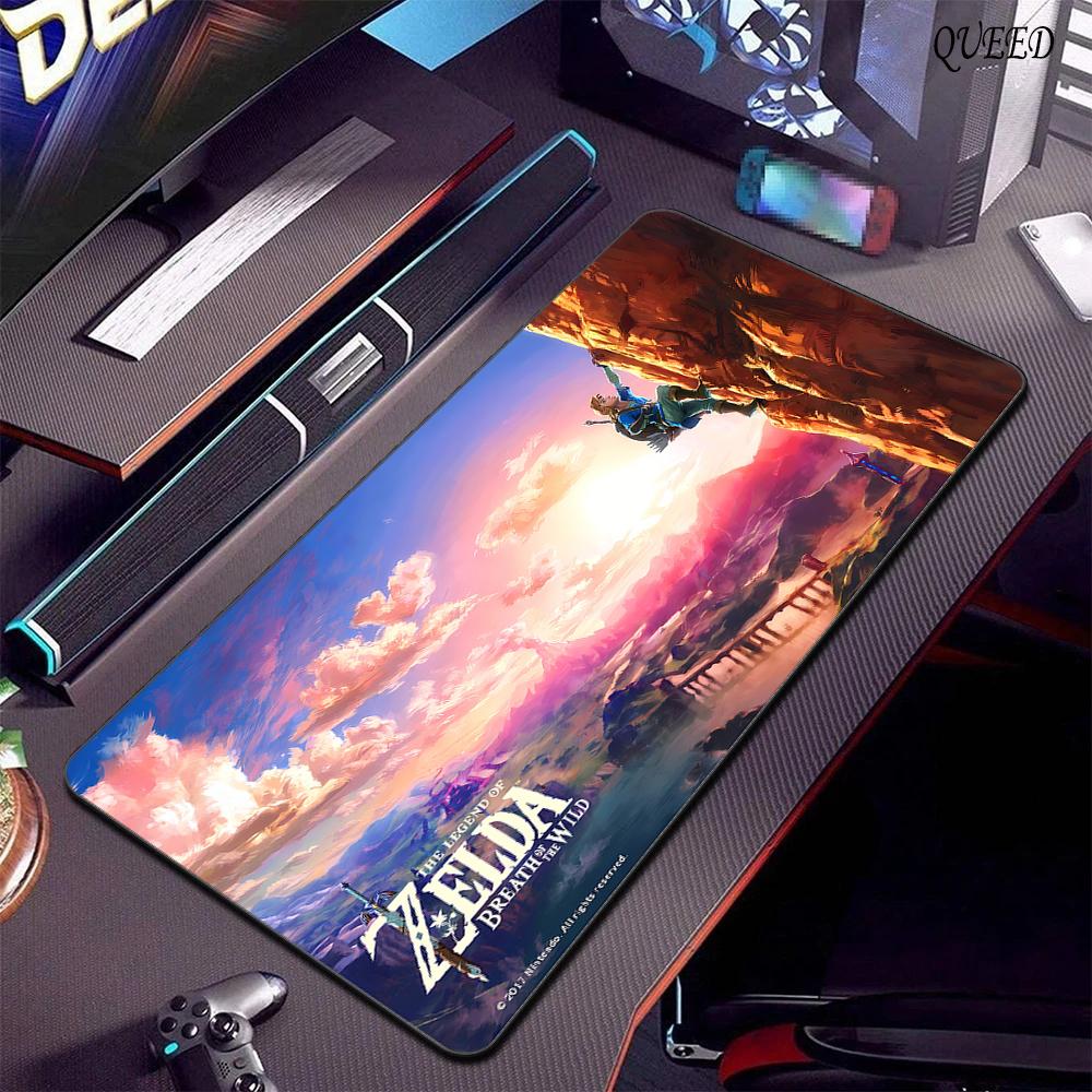 PC Gamer Cabinet Mousepad Gaming Keyboard Computer Pads Kawaii Accessories XXL Z-Zeldas Of L-Legends Mouse Pads Gamer Desk Mat