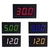 0.56 ''Digital Voltmeter 3 Wire DC 0V-100V Digital Voltmeter Voltage Panel Meter Red/Blue/Green/White/Orange For 6V 24V Electromobile Motorcycle Car