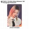 Twice 11-й мини-альбом между 1 и 2 MONOGRAPH Фотокарточка KPOP K-POP