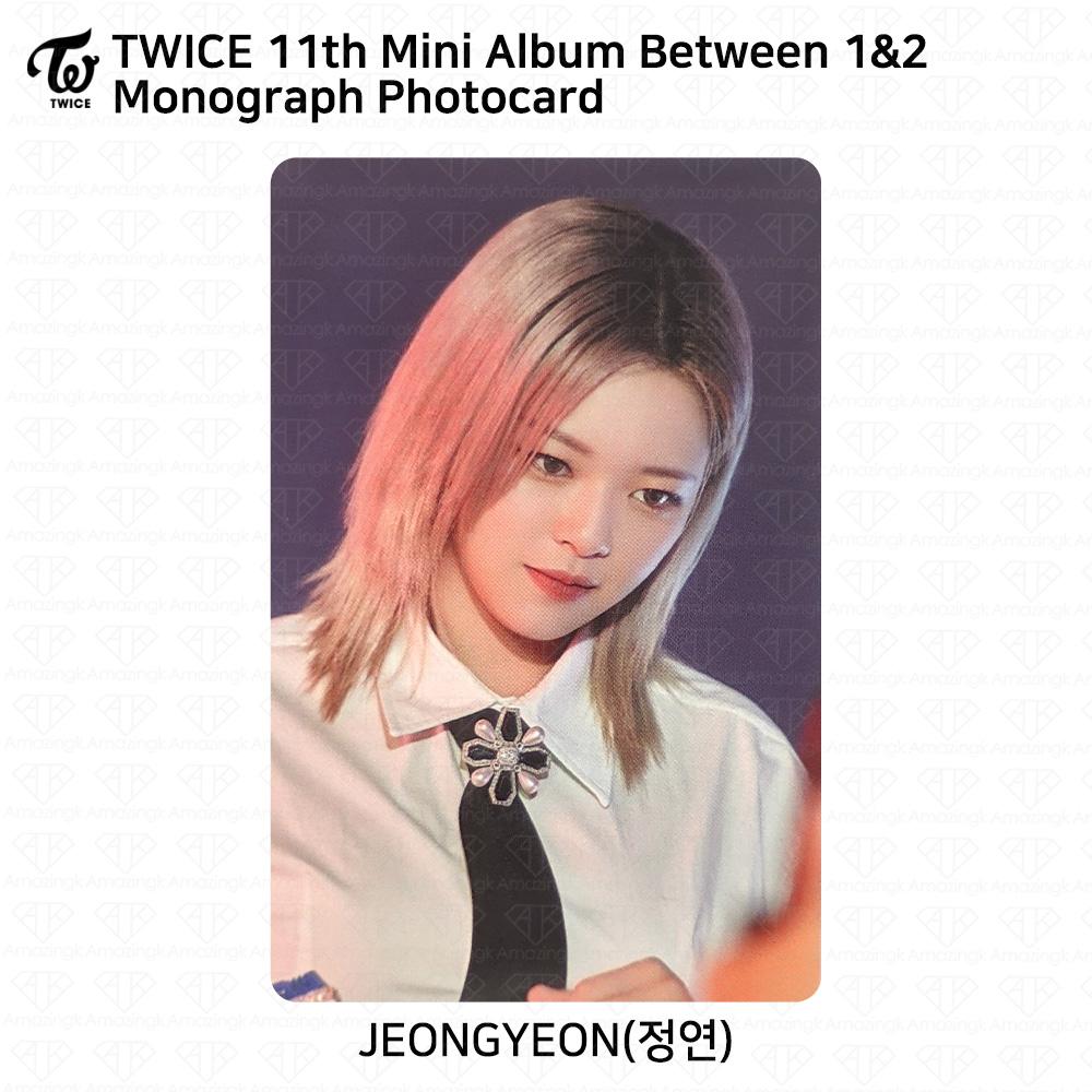 Twice 11-й мини-альбом между 1 и 2 MONOGRAPH Фотокарточка KPOP K-POP