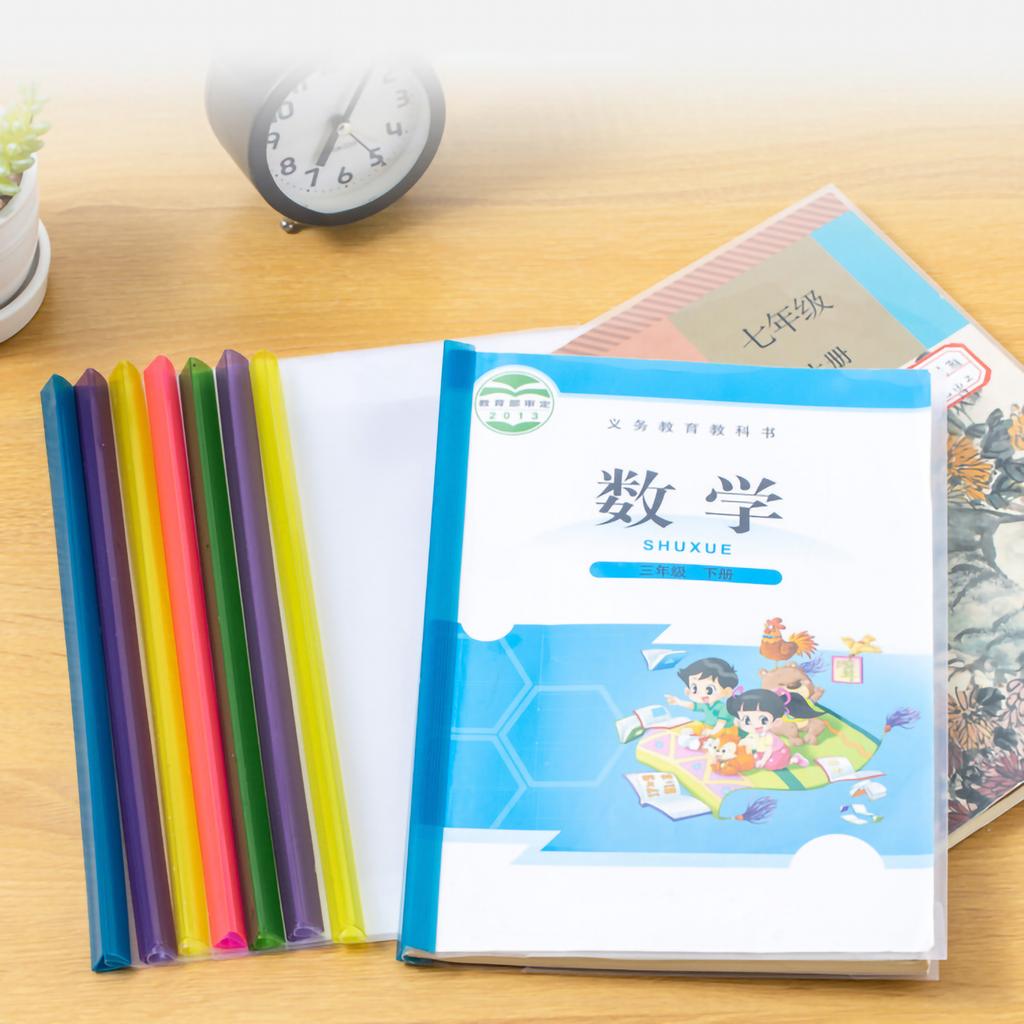 Обложка книги со стержнем, утолщенная прозрачная водонепроницаемая многоразовая защитная пленка для книги в мягкой обложке из полипропиленового материала