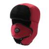 Warm Beanie Russian Caps Thick Earflap Pilot Caps Outdoors Bomber Hat for Men Women