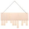 Wooden Birthday Reminder Calendar 42 X 12 Cm