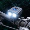 LED Bicycle Headlight High Beam Low Beam LED Cycling Lantern USB Charging MTB Road Bike Headlight 1200mAh Bicycle Accessories