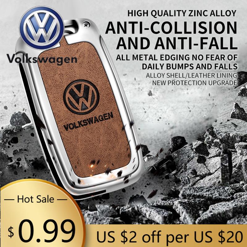 Для VOLKSWAGEN VW Чехол-футляр для ключа автомобиля Брелок Оболочка Сумка Для Volkswagen VW Polo Tiguan Golf Jetta Beetle Eos Scirocco Up Transporter S