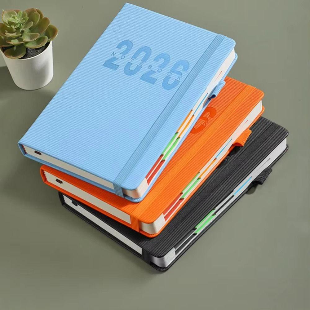 Wear-resistant 2026 Schedule Planner Notepad 12 Months To-do List Notebook Business